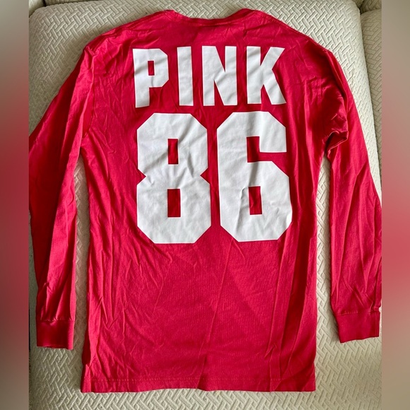 ‘Pink 86’ Long Sleeve Tee - Picture 2 of 2
